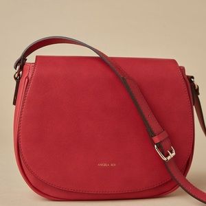 Amour Vert Angela Roi bag is Scarlet